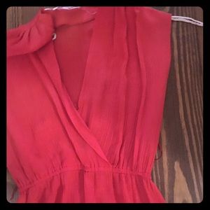 Red vintage dress, 60s